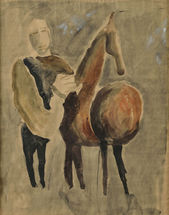 Muž s koníkom