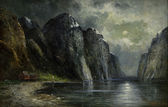 Súmrak nad fjordami