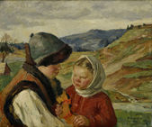 Deti z Oravy (S dreveným koníkom)