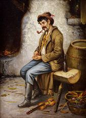 Muž s fajkou