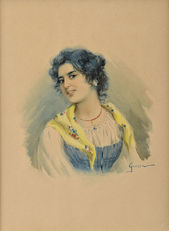 Portrét mladého dievčaťa II.