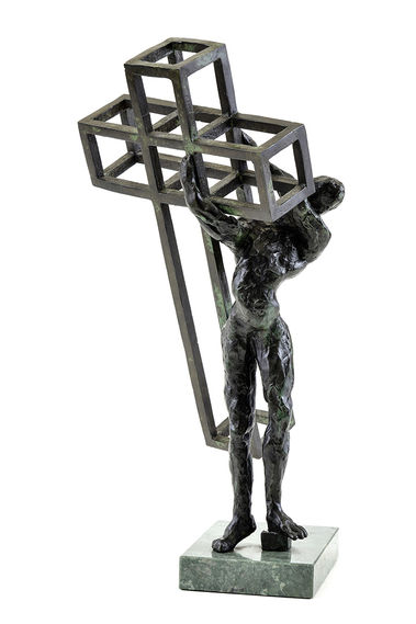 Kristus - EL Cristo Hipercubico (Christ portant sa croix)