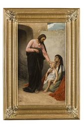 Ježiš uzdravuje choré dieťa (podľa Gabriela Maxa)