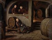 Mnísi vo vinárskej pivnici