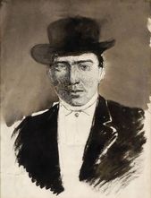 Mladý muž v klobúku