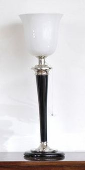 Stolová lampa v štýle Art Deco
