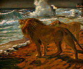 Púštne levy pri mori