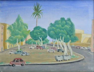 Malé parkovisko v Trapani