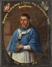 Portrét ostrihomského arcibiskupa Juraja Szelepszényiho (podľa grafickej predlohy)