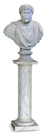 Busta rímskeho cisára (Caracalla ?). 3. st. po Kr.