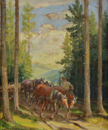 Zvážanie dreva