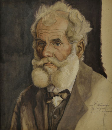 Portrét staršieho muža