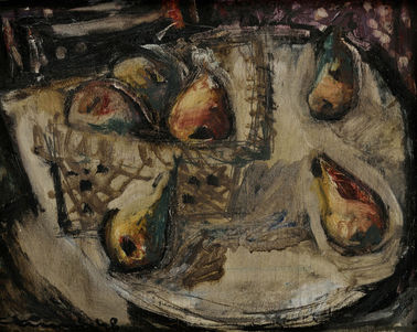 Zátišie s hruškami