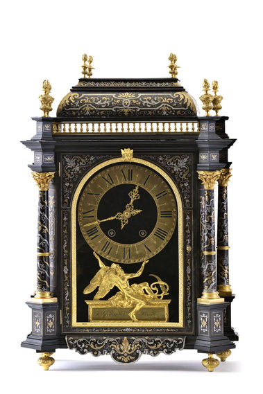 KOZUBOVÉ HODINY V ŠTÝLE BOULLÉ