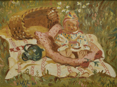 Dievčatko so džbánom