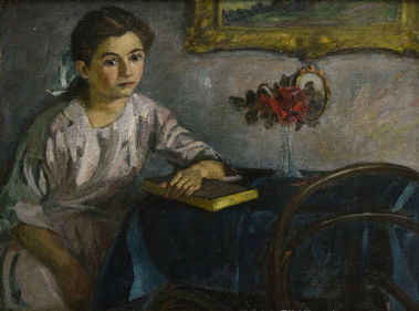 Dievča s knihou
