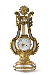 HODINY V TVARE LÝRY