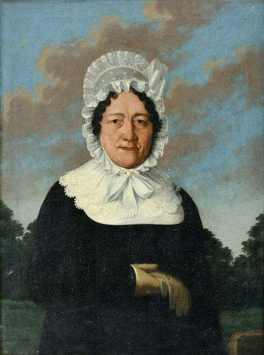 Portrét ženy v čepci