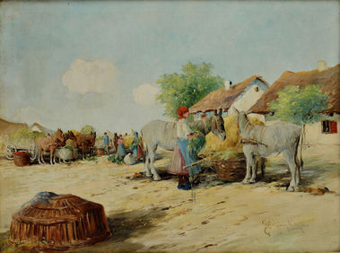 Na dedinskom trhu