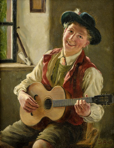 Veselý gitarista