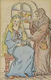 Ilustrácia ku knihe P. Dobšinského Prostonárodné slovenské povesti II
