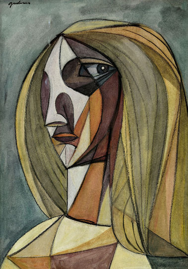 Hlava ženy (Melanchólia)