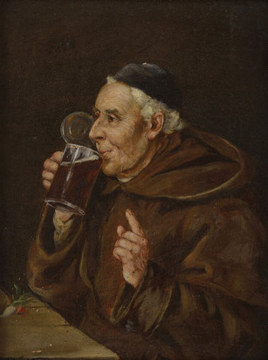 Pijúci mních I.