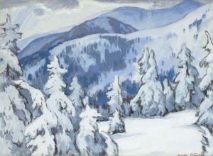 Pohľad na Nízke Tatry zo Smokovca