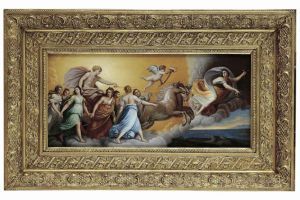 Svitanie (Auróra)  –  podľa fresky Guida Reniho v rímskom Palazzo Pallavicini, Casino Rospiglioso (1
