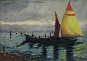 Plachetnice v prístave Terst