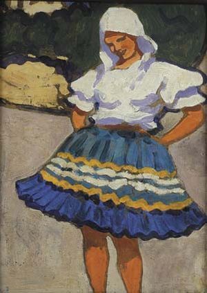 Žena v kroji