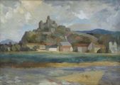 Pohľad na Trenčiansky hrad