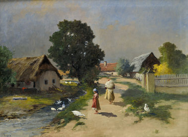Pri dedinskom potoku