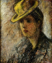 Barbora (Žena v žltom klobúčiku)