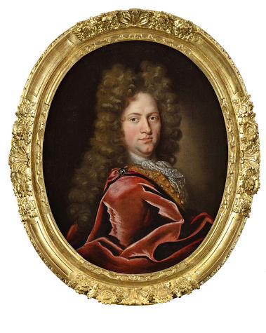 Portrét šlachtica v slongovej parochni