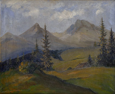 Pohľad na Vysoké Tatry (Tupá – Končistá - Gerlach)