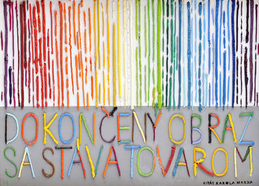 Dokončený obraz sa stáva tovarom