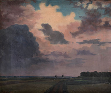 Podvečerná krajina