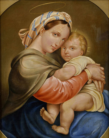 Madonna della Sedia (kópia podľa Raffaela)