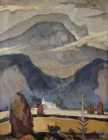 Krajina z Liptova (Kostolík všetkých svätých v Martinčeku)