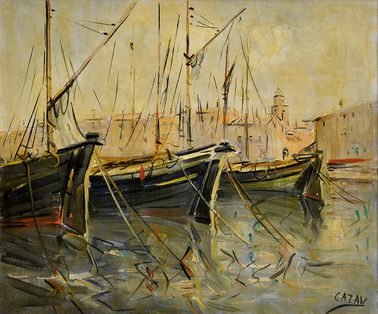 Prístav v Marseille