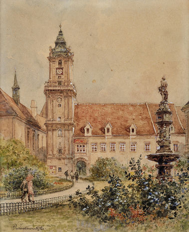 Stará Bratislava (Radnica s Rolandovou fontánou)