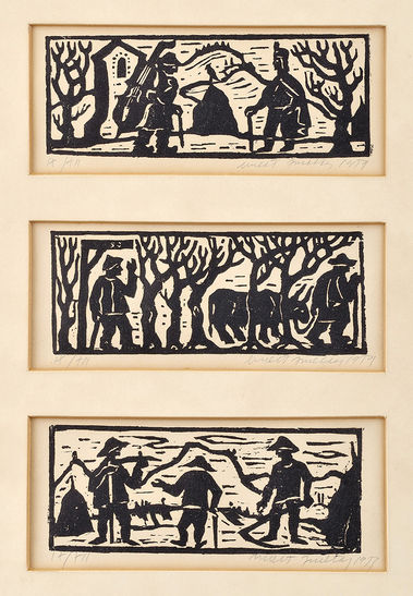 Ilustrácie ku knihe 'Slovenské ľudové rozprávky zo zbierok Sama Czambela I.