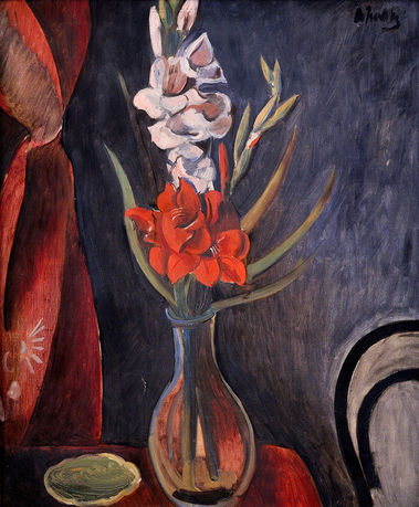 Zátišie s gladiolami