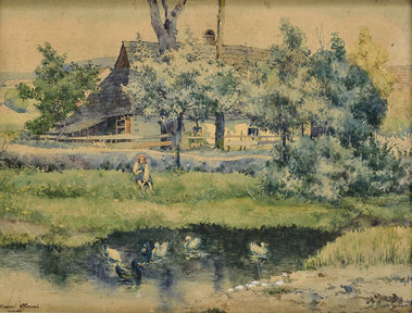 Motív zo starej Haliče