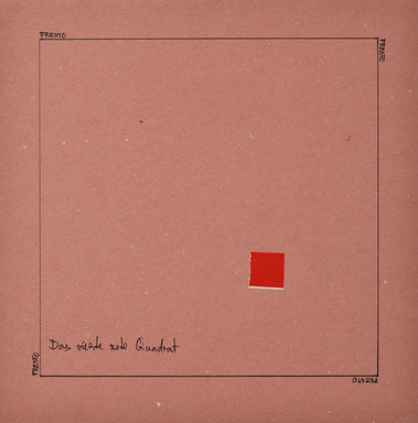 Vier Sätze und / oder Vier Stucke fur K. Malewitsch II.