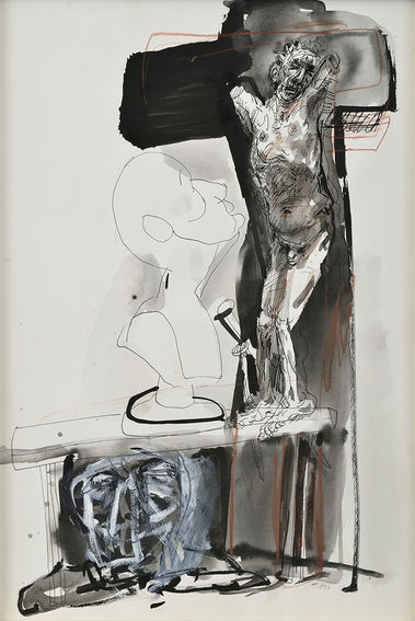 Ukrižovaný v ateliéri