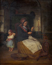 Priadka s dieťaťom