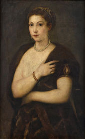 Dáma s perlovým náhrdelníkom