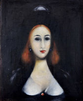 Portrét (Žena v modrom II.)